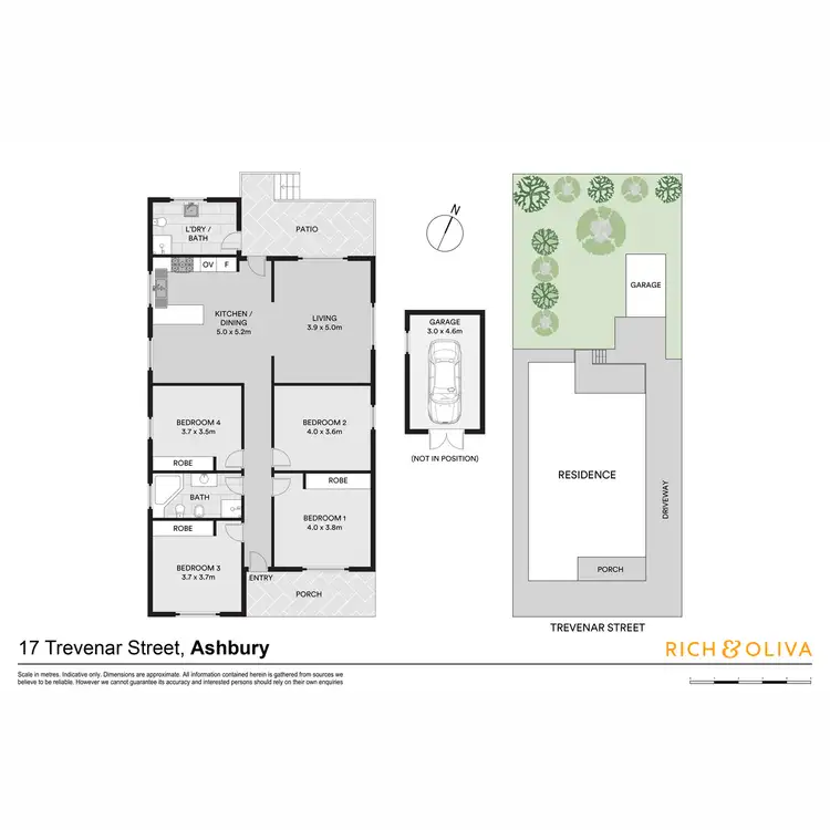 Floorplan of Homely house listing, 17 Trevenar Street, Ashbury NSW 2193