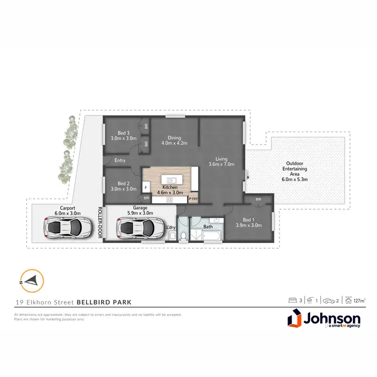 Floorplan of Homely house listing, 19 Elkhorn Street, Bellbird Park QLD 4300