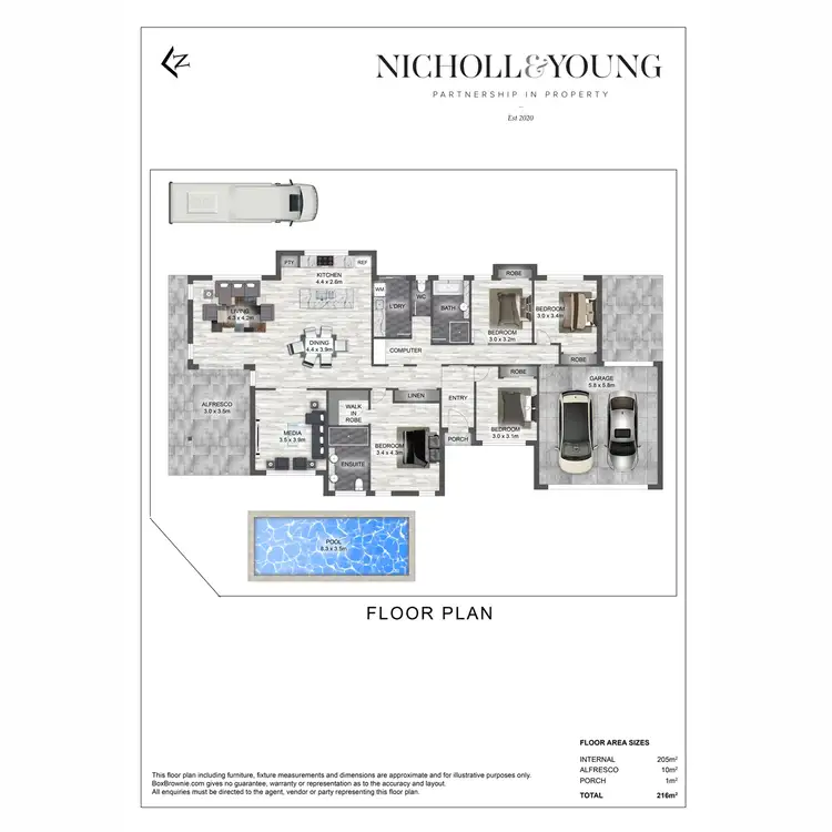 Floorplan of Homely house listing, 52 Creekside Drive, Sippy Downs QLD 4556