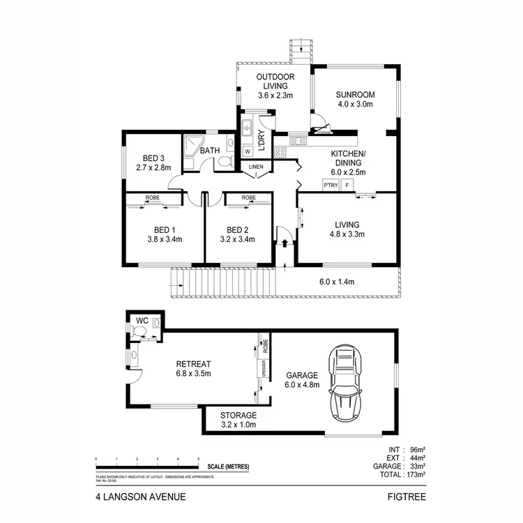 Floorplan of Homely house listing, 4 Langson Avenue, Figtree NSW 2525