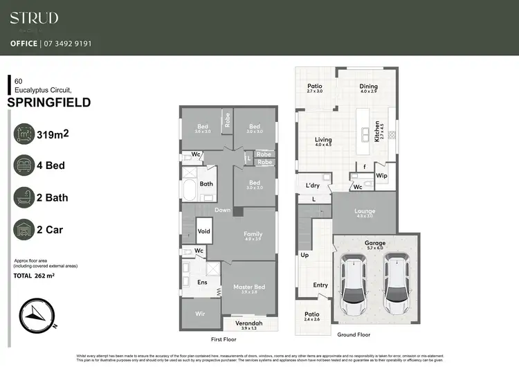 Floorplan of Homely house listing, 60 Eucalyptus Circuit, Springfield QLD 4300
