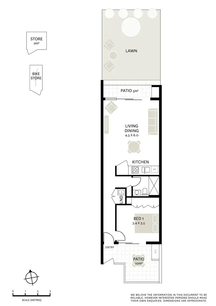 Floorplan of Homely apartment listing, 14/6 Danks Street, Waterloo NSW 2017