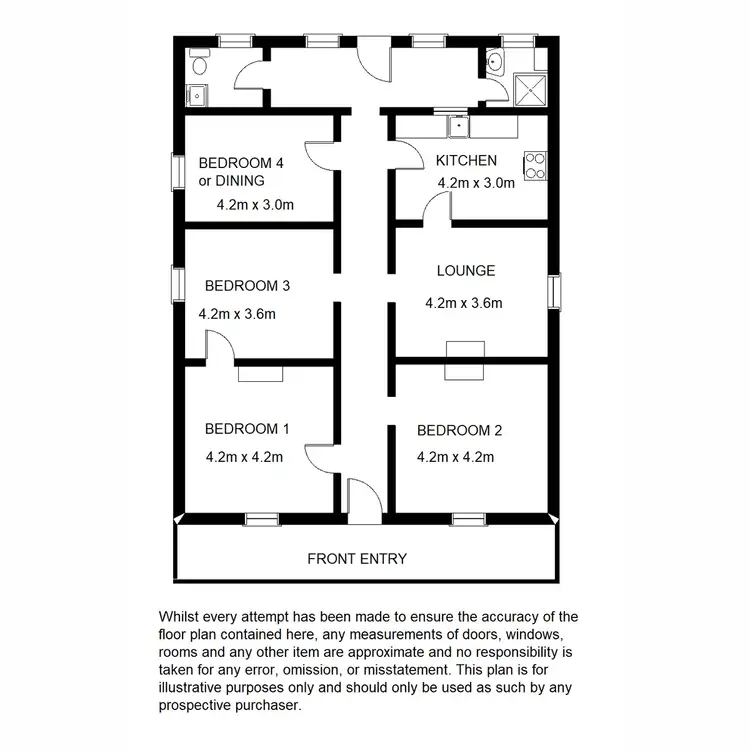 Floorplan of Homely house listing, 37 Mackay Street, Port Augusta SA 5700