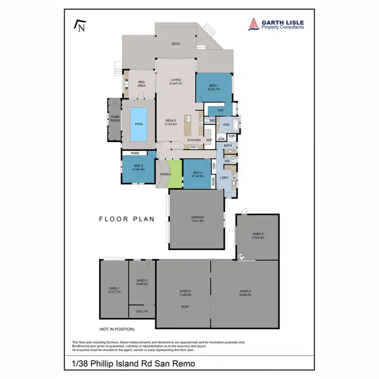 Floorplan of Homely house listing, 1/38 Phillip Island Road, San Remo VIC 3925