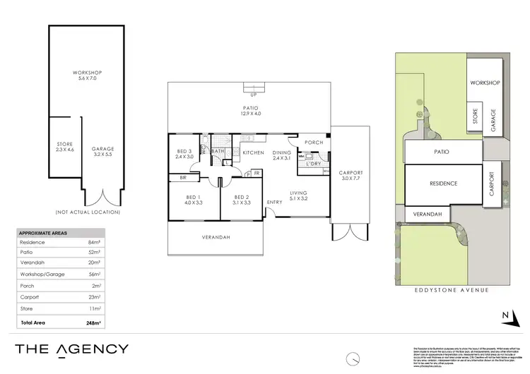 Floorplan of Homely house listing, 7 Eddystone Avenue, Craigie WA 6025