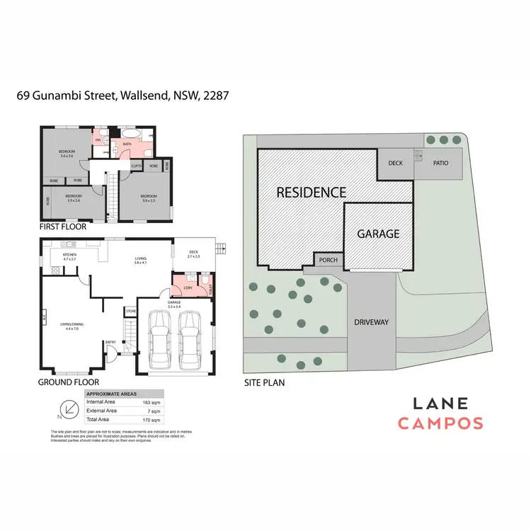 Floorplan of Homely house listing, 69 Gunambi Street, Wallsend NSW 2287