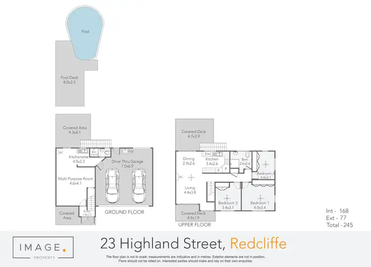 Floorplan of Homely house listing, 23 Highland Street, Redcliffe QLD 4020