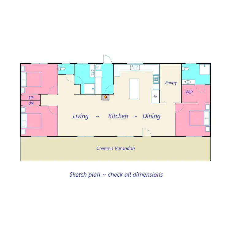 Floorplan of Homely house listing, 21 Hussey Court, Bejoording WA 6566