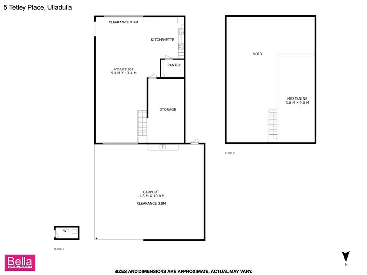 Floorplan of Homely land listing, 5 Tetley Place, Ulladulla NSW 2539