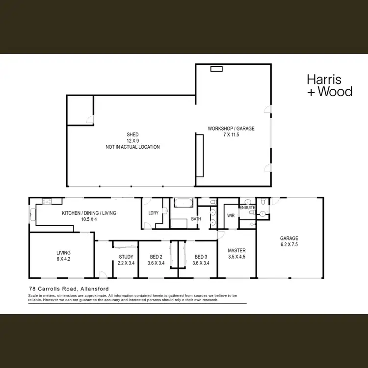 Floorplan of Homely house listing, 78 Carrolls Road, Allansford VIC 3277