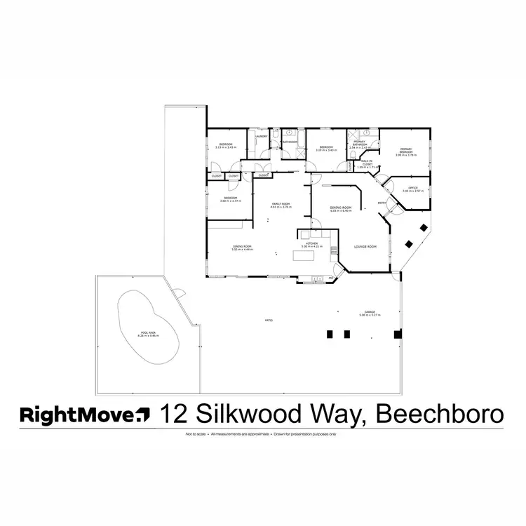Floorplan of Homely house listing, 12 Silkwood Way, Beechboro WA 6063