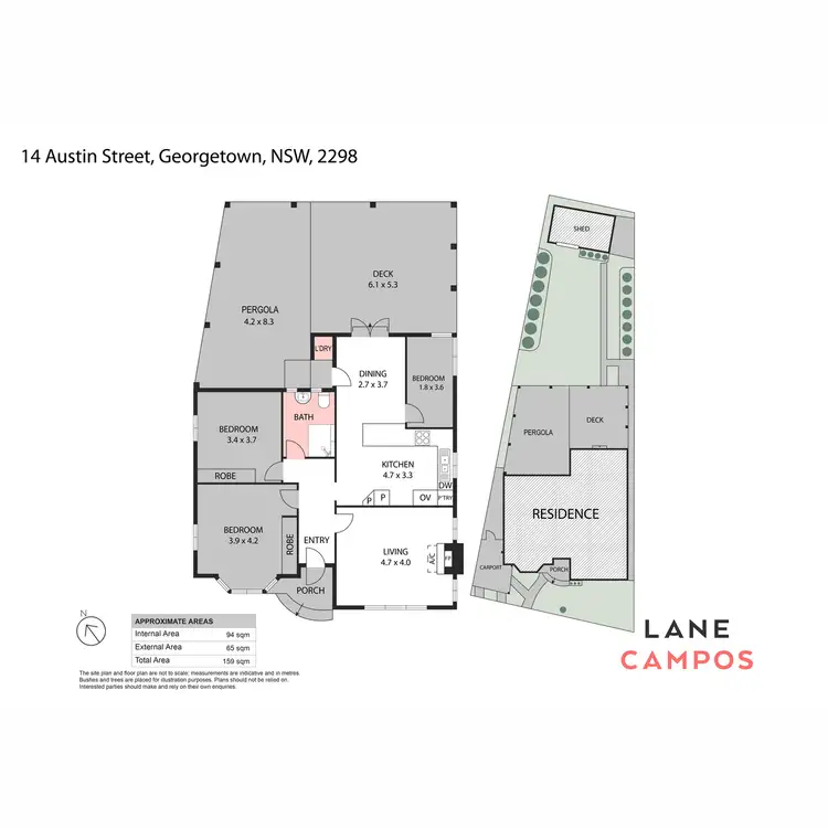 Floorplan of Homely house listing, 14 Austin Street, Georgetown NSW 2298