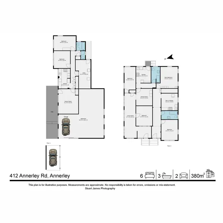 Floorplan of Homely block of units listing, 412 Annerley Road, Annerley QLD 4103