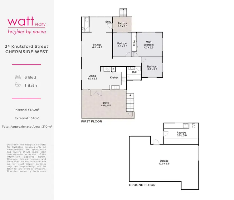 Floorplan of Homely house listing, 34 Knutsford Street, Chermside West QLD 4032