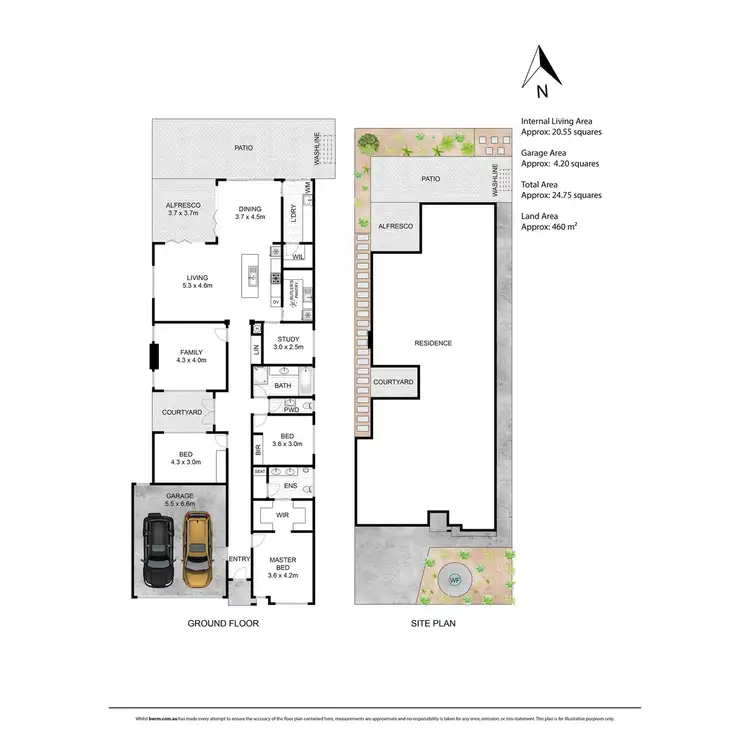Floorplan of Homely house listing, 33 Portside Way, Safety Beach VIC 3936