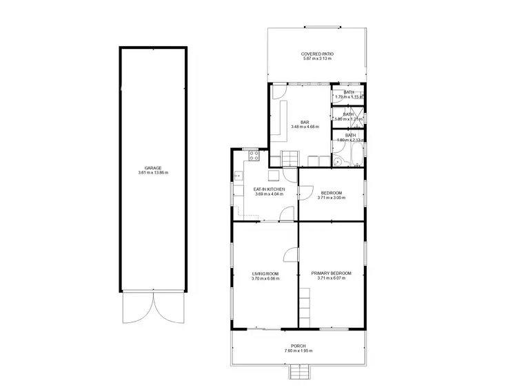 Floorplan of Homely house listing, 18 Nott Street, Norville QLD 4670