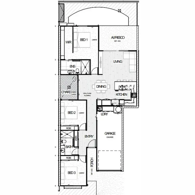 Floorplan of Homely house listing, Address available on request