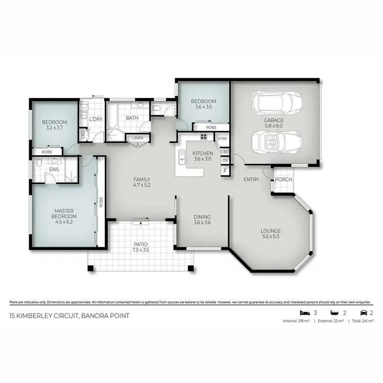Floorplan of Homely house listing, 15 Kimberley Circuit, Banora Point NSW 2486