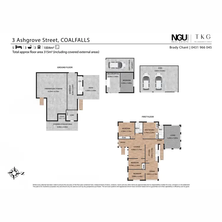 Floorplan of Homely house listing, 3 Ashgrove Street, Coalfalls QLD 4305