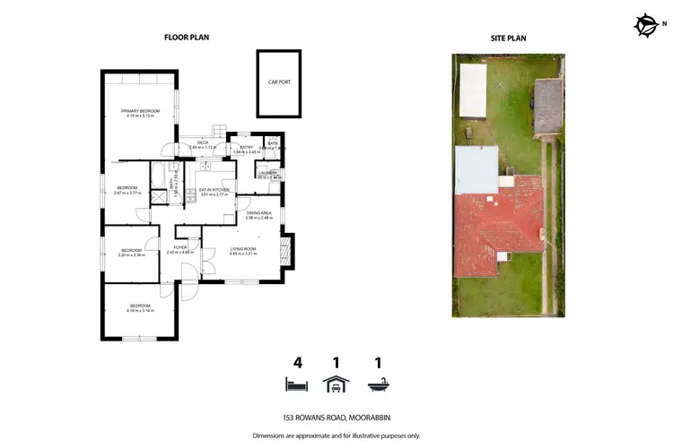 Floorplan of Homely house listing, 153 Rowans Road, Moorabbin VIC 3189