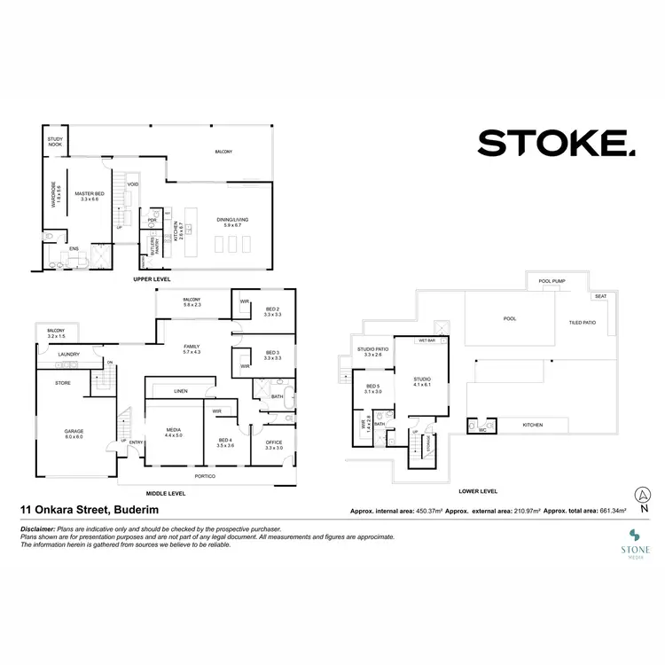 Floorplan of Homely house listing, 11 Onkara Street, Buderim QLD 4556