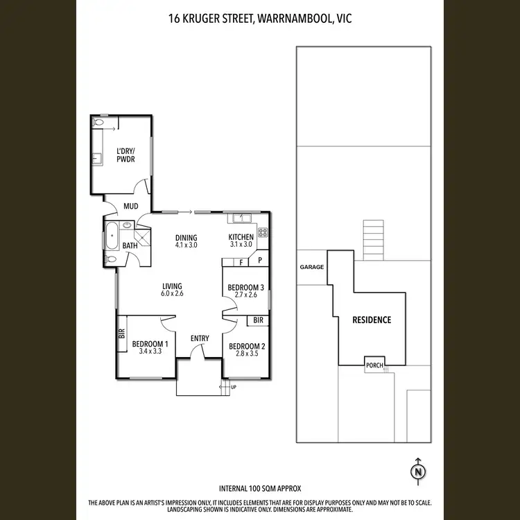 Floorplan of Homely house listing, 16 Kruger Street, Warrnambool VIC 3280