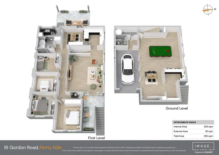 Floorplan of Homely house listing, 16 Gordon Road, Ferny Hills QLD 4055