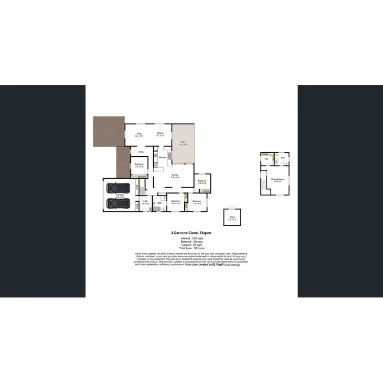 Floorplan of Homely house listing, 3 Carbone Close, Taigum QLD 4018