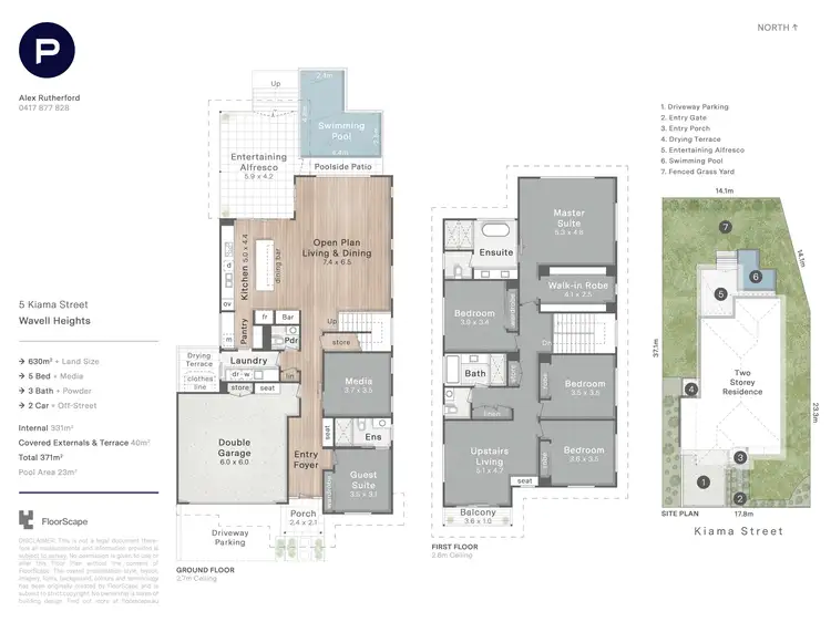 Floorplan of Homely house listing, 5 Kiama Street, Wavell Heights QLD 4012
