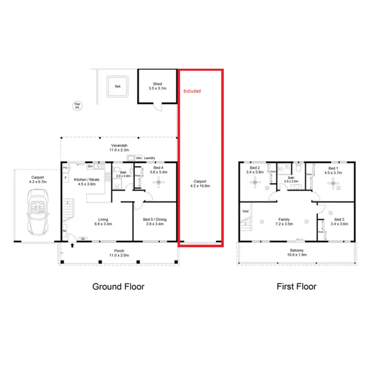 Floorplan of Homely house listing, 95 Commercial Road, Port Noarlunga South SA 5167