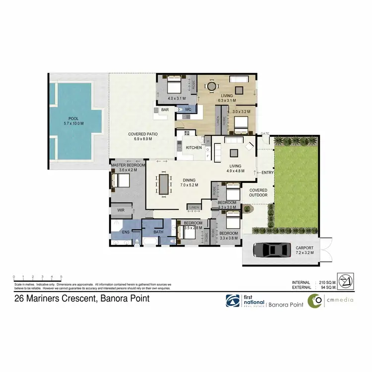 Floorplan of Homely house listing, 26 Mariners Crescent, Banora Point NSW 2486