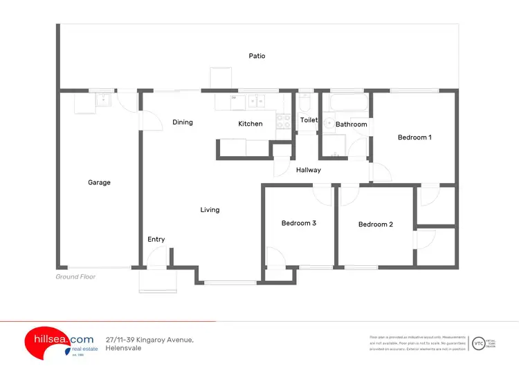 Floorplan of Homely unit listing, 27/11-39 Kingaroy Avenue, Helensvale QLD 4212