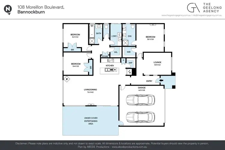Floorplan of Homely house listing, 108 Moreillon Boulevarde, Bannockburn VIC 3331