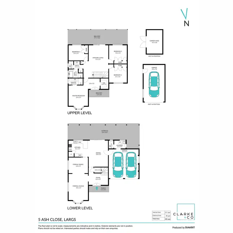 Floorplan of Homely house listing, 5 Ash Close, Largs NSW 2320