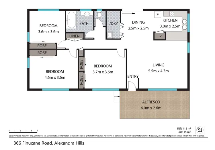 Floorplan of Homely house listing, 366 Finucane Road, Alexandra Hills QLD 4161