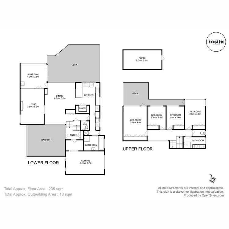 Floorplan of Homely house listing, 10 Casuarina Crescent, Berriedale TAS 7011