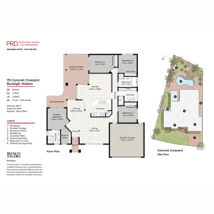 Floorplan of Homely house listing, 70 Coronet Crescent, Burleigh Waters QLD 4220