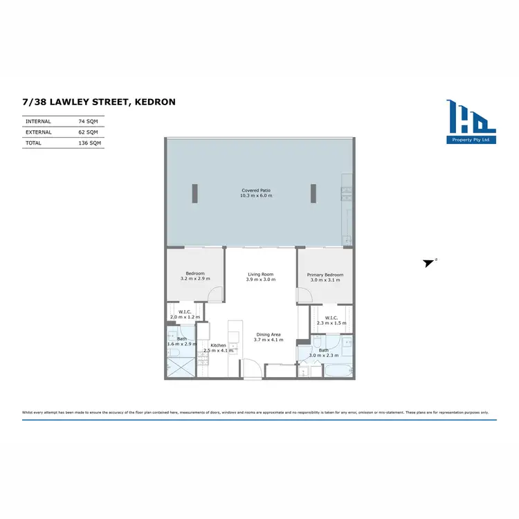 Floorplan of Homely apartment listing, 7/38 Lawley Street, Kedron QLD 4031