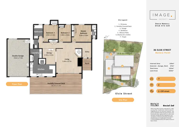 Floorplan of Homely house listing, 36 Elsie Street, Banora Point NSW 2486