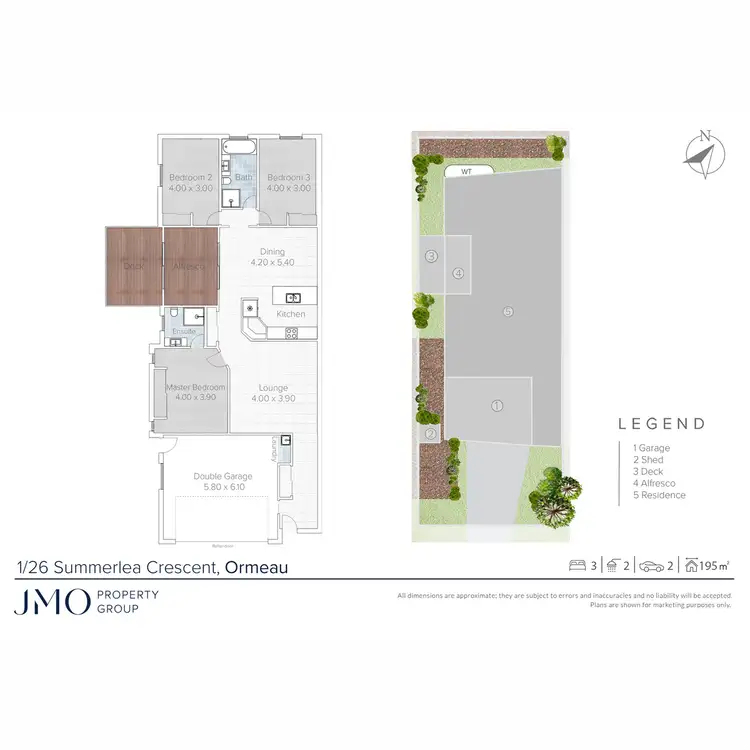Floorplan of Homely house listing, 1/26 Summerlea Crescent, Ormeau QLD 4208