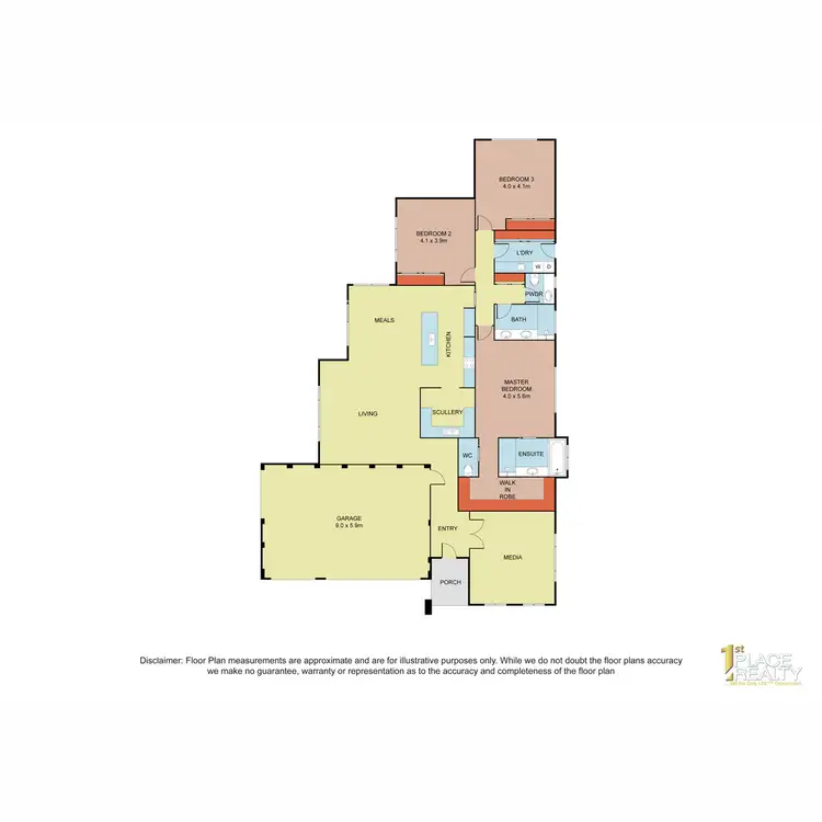 Floorplan of Homely house listing, 20 Lagoon Pass, Baldivis WA 6171