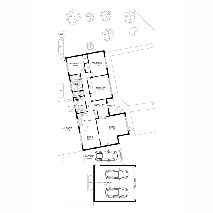 Floorplan of Homely house listing, 2 Bosbury Street, Norlane VIC 3214