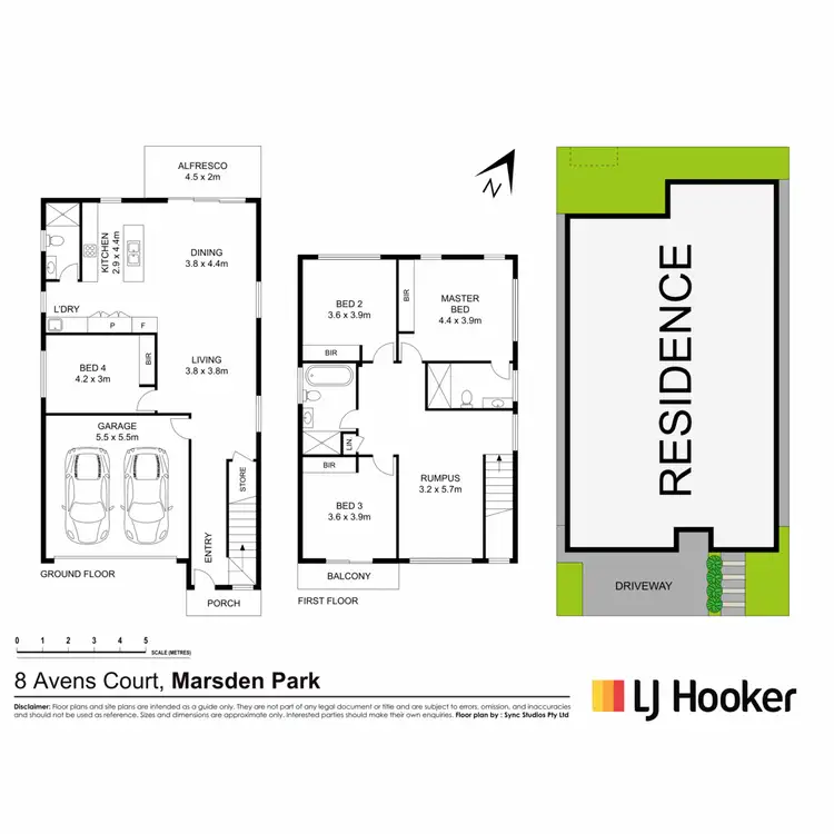 Floorplan of Homely house listing, 8 Avens Court, Marsden Park NSW 2765