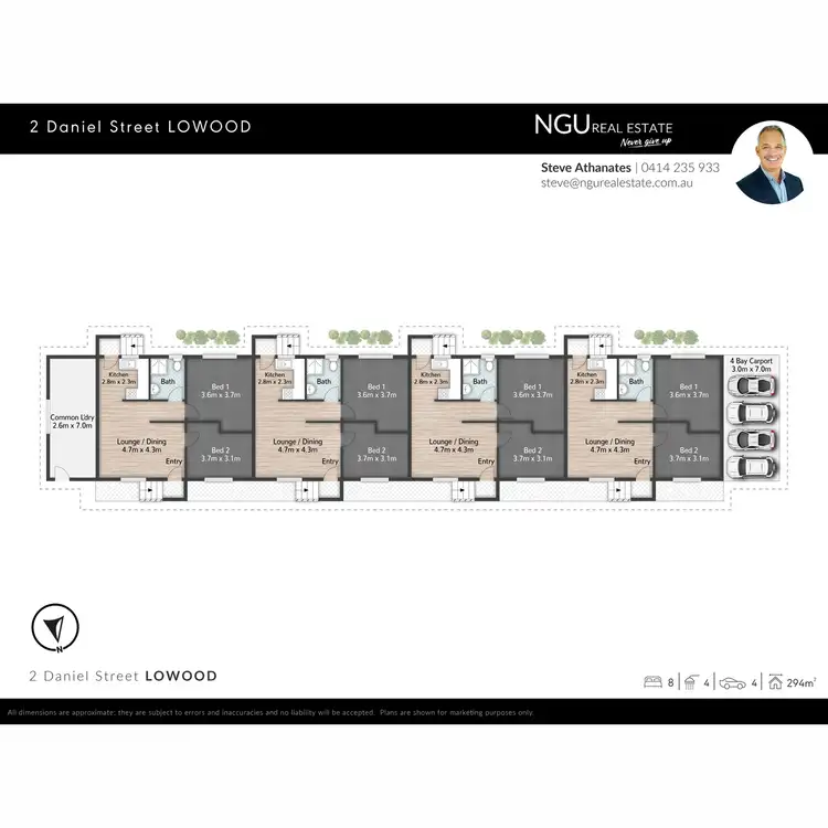 Floorplan of Homely house listing, 2 Daniel Street, Lowood QLD 4311