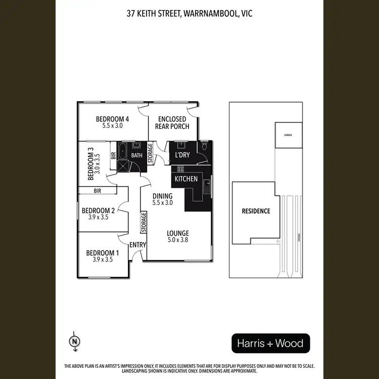Floorplan of Homely house listing, 37 Keith Street, Warrnambool VIC 3280