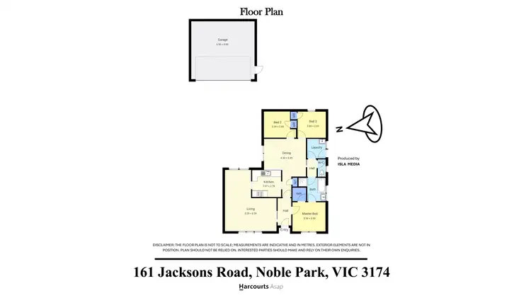 Floorplan of Homely house listing, 161 Jacksons Road, Noble Park North VIC 3174