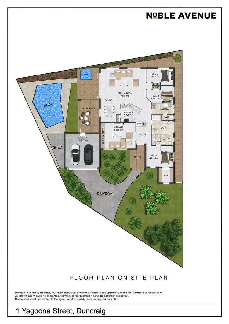 Floorplan of Homely house listing, 1 Yagoona Street, Duncraig WA 6023