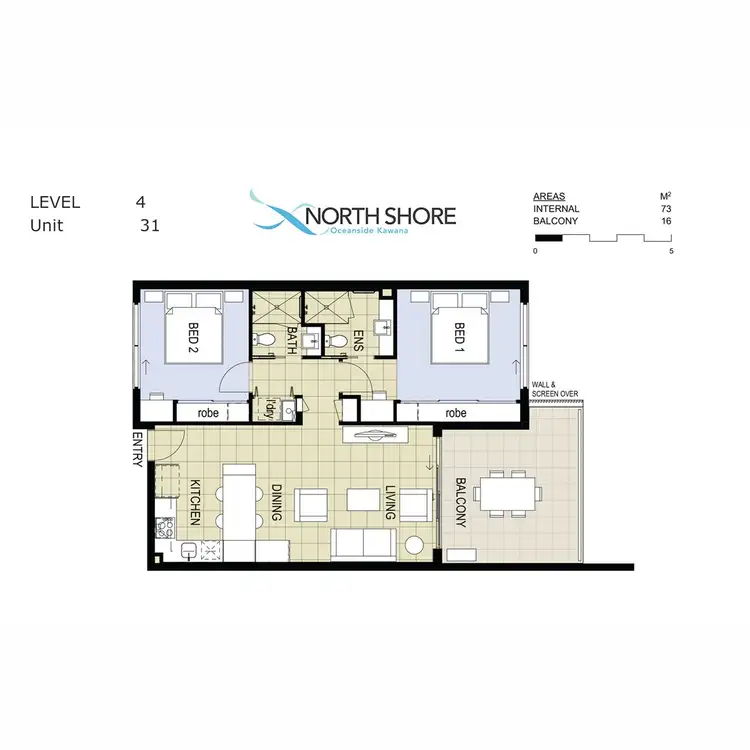 Floorplan of Homely apartment listing, 31/15 Shine Court, Birtinya QLD 4575