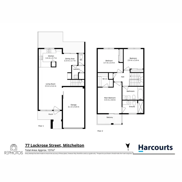 Floorplan of Homely house listing, 77 Lockrose Street, Mitchelton QLD 4053