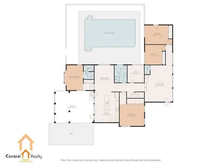 Floorplan of Homely house listing, 20-22 Morrow Street, Mareeba QLD 4880